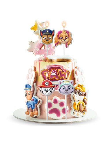 Dekora Kaarsen Paw Patrol -4st-