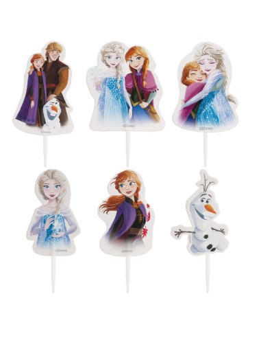 Dekora Cupcake Topper Frozen Set -30st-