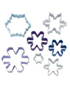 Wilton Uitsteker Set Sneeuwvlokken -7st-