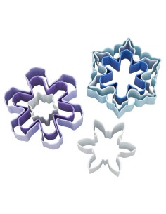 Wilton Uitsteker Set Sneeuwvlokken -7st- 2