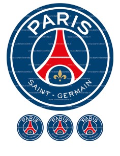 Eetbare Print PSG - 20cm