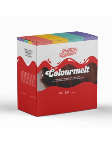 PastryColours ColourMelt Rood -1kg-