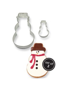 PME Koekjes Uitsteker Set Sneeuwpop -2st-