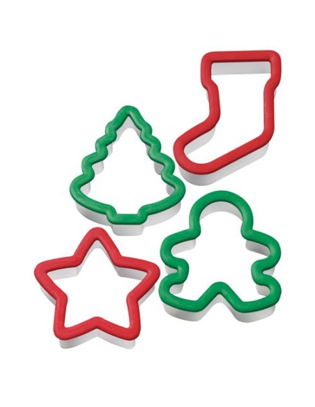Wilton Uitsteker Set Kerstmis -4st-