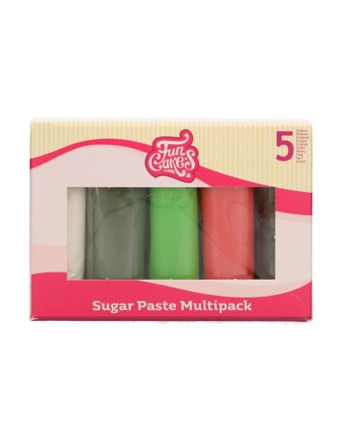 FunCakes Rolfondant Multipack Christmas -5x100gr-