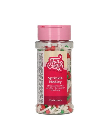 FunCakes Sprinkle Medley Christmas -60gr- 