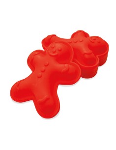 Scrapcooking Siliconen Bakvorm Gingerbread Man Set -6st-