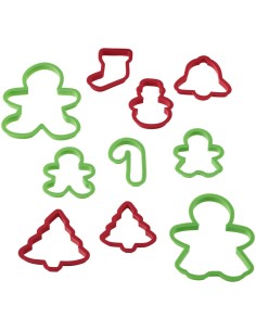 Wilton Uitsteker Set Kerstmis -10st- 2