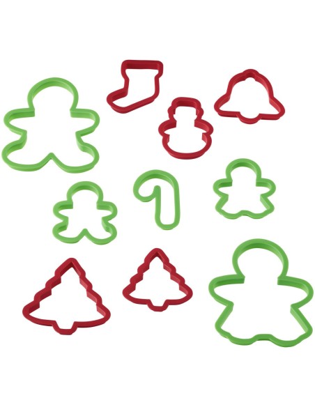 Wilton Uitsteker Set Kerstmis -10st-