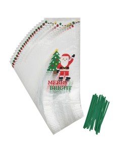 Wilton Traktatiezakjes Merry & Bright -20st- 2