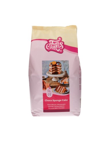 FunCakes Mix voor Chocolade Biscuit -4kg-
