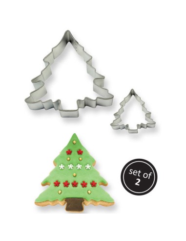 PME Koekjes Uitsteker Set Kerstboom -2st-