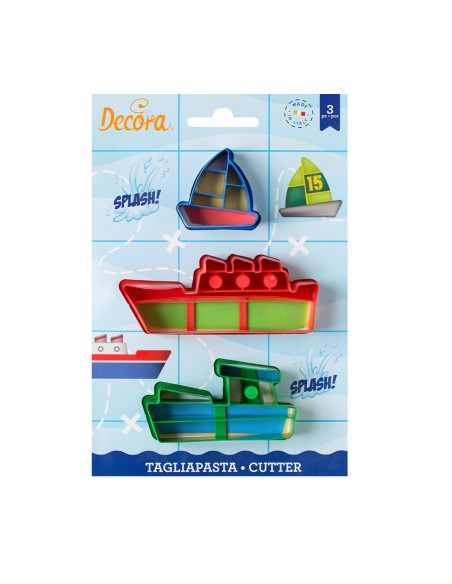 Decora Uitsteker Set Boten -3st-