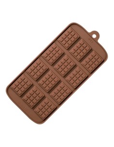 CakeDeco Siliconen Chocolade Mal Mini Tabletten