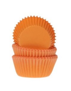 House of Marie Mini Baking Cups Orange -60st-