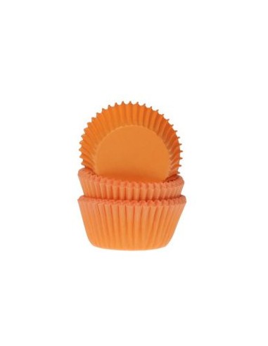 House of Marie Mini Baking Cups Orange -60st-