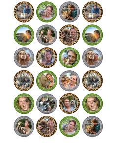 Eetbare Print Freek Mini Cupcakes - 4cm