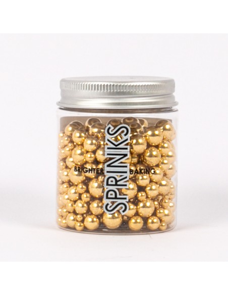 Sprinks Sprinkle Mix Bubble Bubble Shiny Gold -65gr-