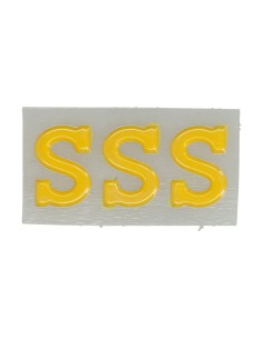 FunCakes Chocolade Decoratie Letter S -12st- // 2