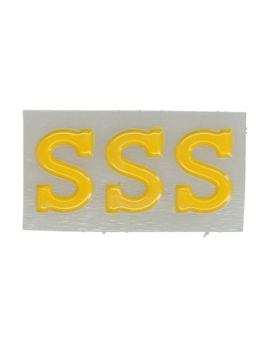 FunCakes Chocolade Decoratie Letter S -12st- //