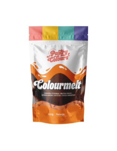 PastryColours ColourMelt Oranje -250gr-