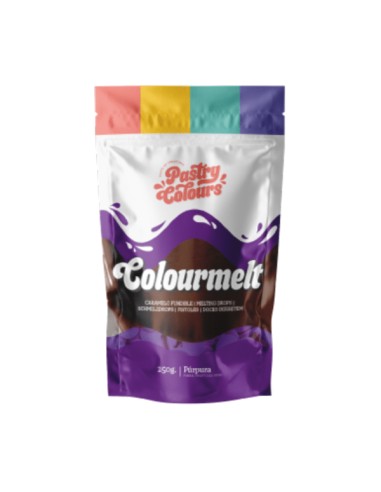 PastryColours ColourMelt Paars -250gr-