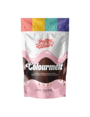 PastryColours ColourMelt Baby Roze -250gr-