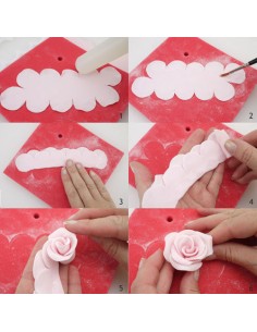 FMM Uitsteker Set Roos Small -2st- 2