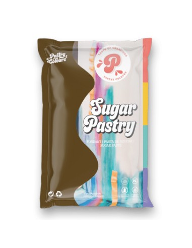 SugarPastry Vanille Rolfondant Bruin -1kg- //