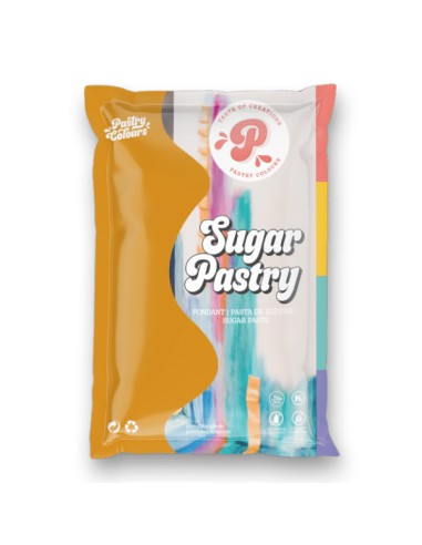 SugarPastry Vanille Rolfondant Caramel -1kg- //