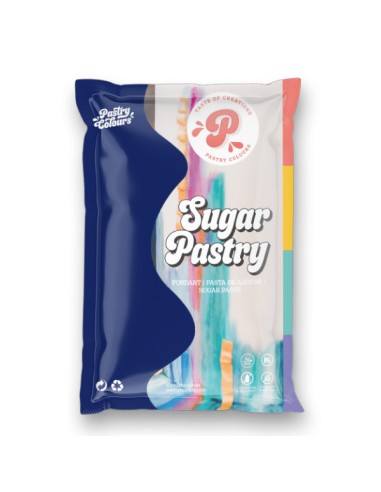 SugarPastry Vanille Rolfondant Donker Blauw -1kg-
