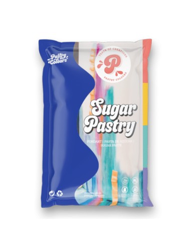 SugarPastry Vanille Rolfondant Super Blauw -1kg-