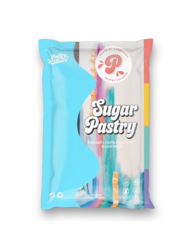 SugarPastry Vanille Rolfondant Licht Blauw -1kg-