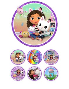 Eetbare Print Gabby's Poppenhuis 1 - 15cm