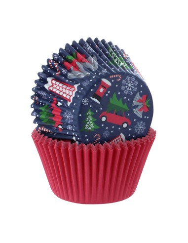 Baked with Love Baking Cups Christmas Gems -100st-