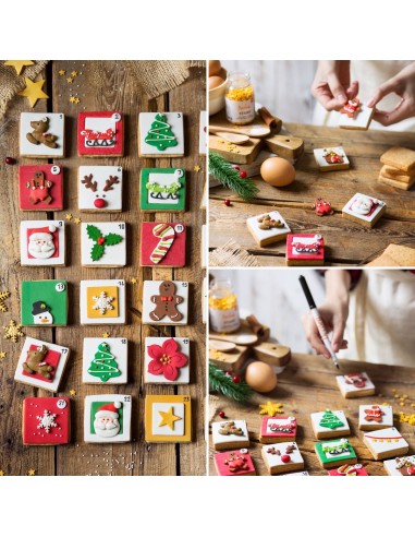 Decora Suikerdecoratie Gingerbread -6st-
