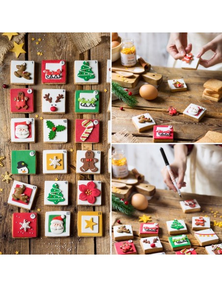 Decora Suikerdecoratie Gingerbread -6st-