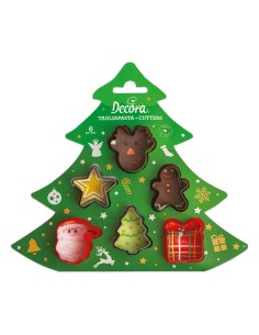 Decora Uitsteker Set Mini Kerst -6st-