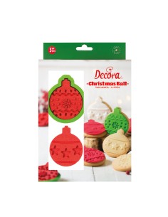Decora Uitsteker & Stempel Set Kerstbal