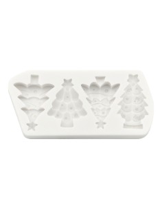 CakeDeco Siliconen Mal Kerstbomen/4