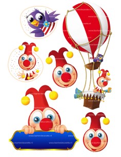 DIY Taarttopper Jokie en Jet - 13cm 2