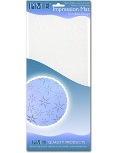 PME Impressie Mat Sneeuwvlokken