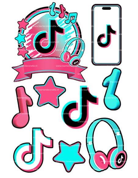 DIY Taarttopper TikTok 1 - 13cm