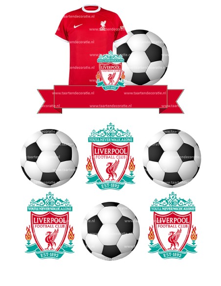 DIY Taarttopper Liverpool - 15cm