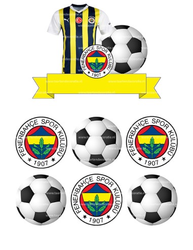 DIY Taarttopper Fenerbache - 15cm