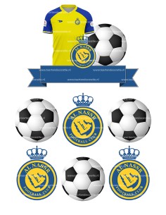 DIY Taarttopper Al Nassr - 15cm 2