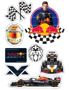 DIY Taarttopper Max Verstappen - 13cm