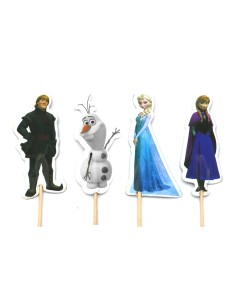 CakeDeco Cupcake Toppers Frozen - 24st