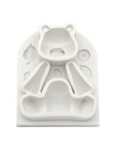 CakeDeco Siliconen Mal 3D Nijlpaard