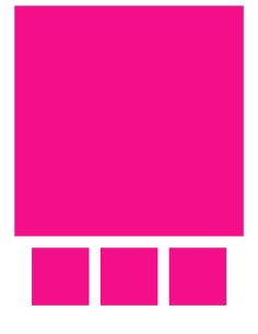 DIY Taarttopper Eigen Foto Vierkant - 20cm